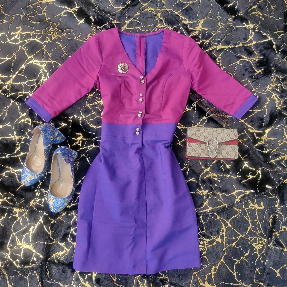 Custom cut dress pink purpose 00